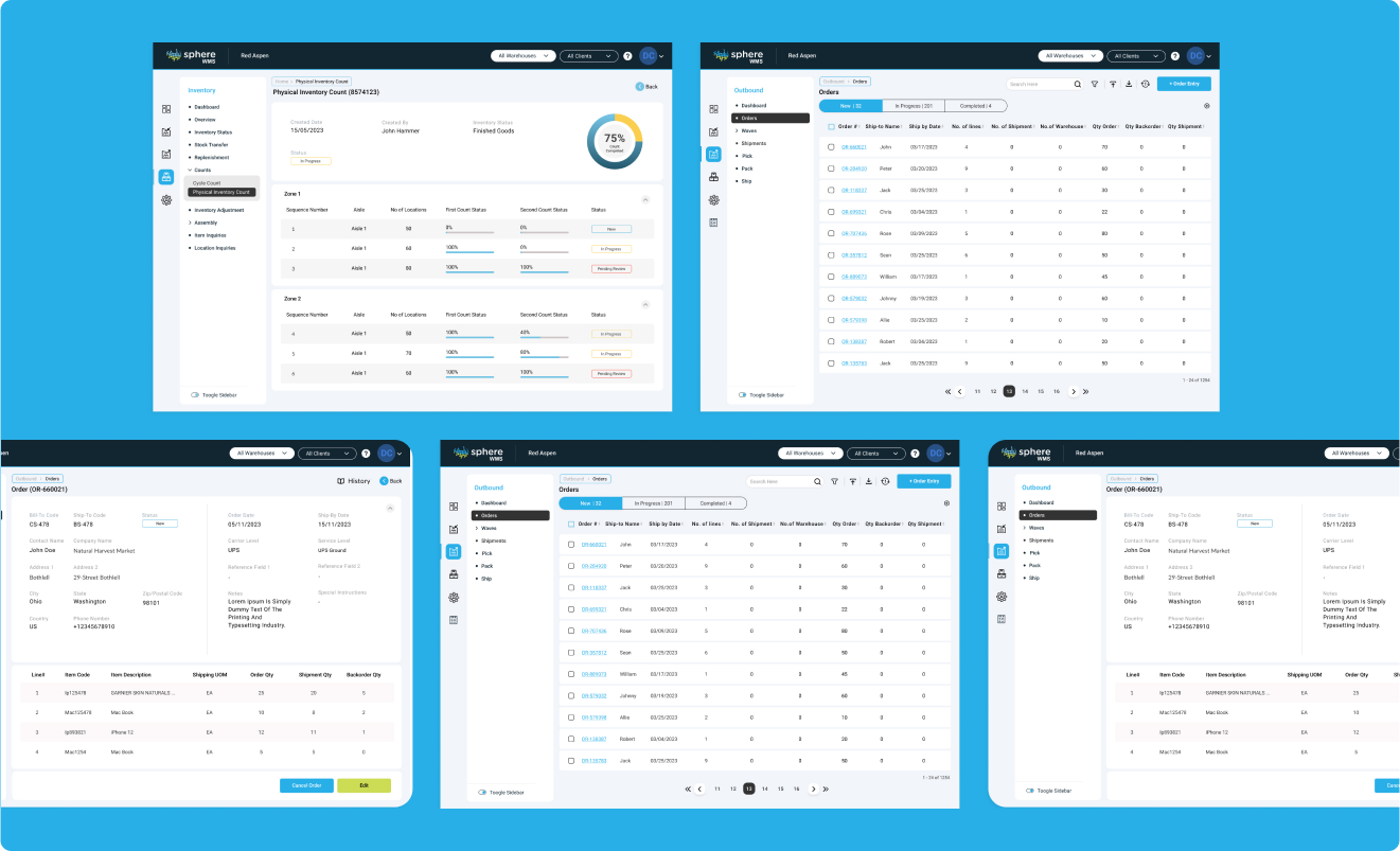 Dashboard redesign